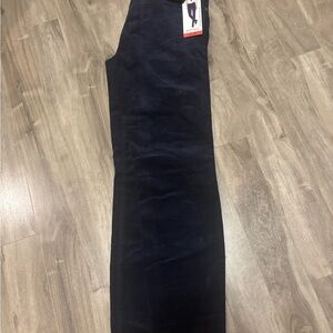 Buffalo David Bitton Dark Blue Corduroy Pants